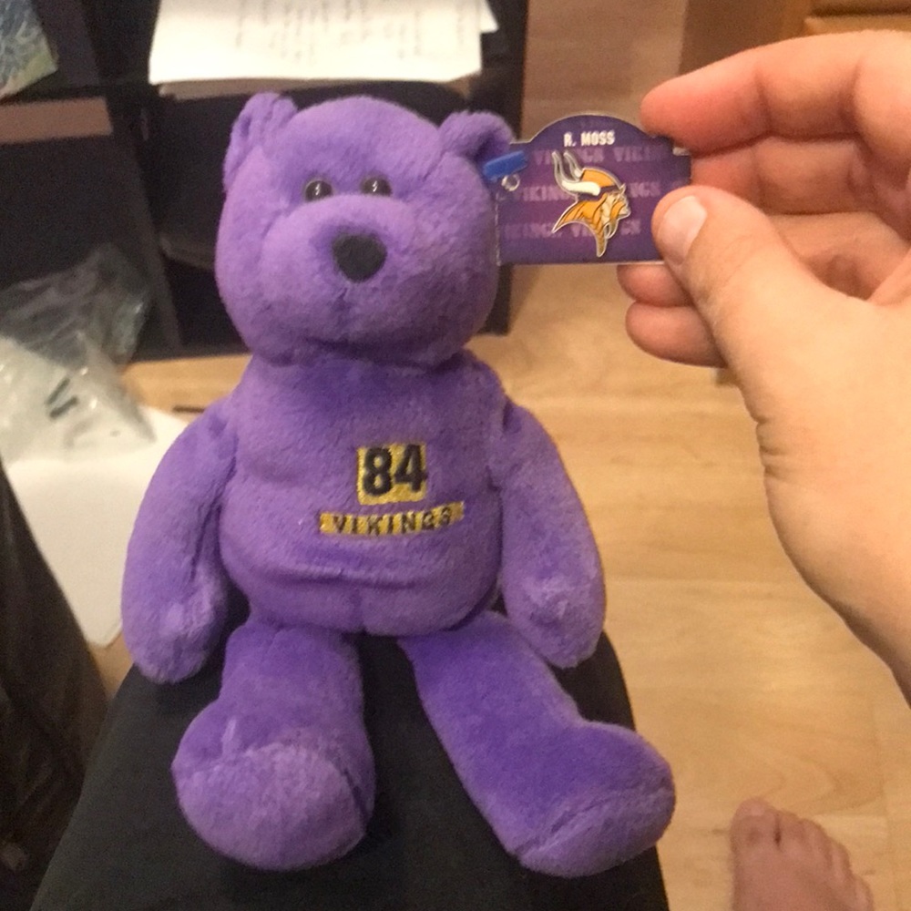 Randy Moss bear.